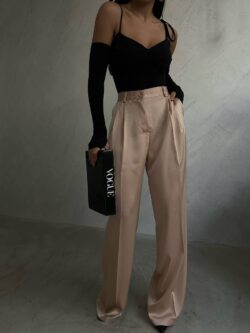 PANTALON REMI CREAM - imagine 7