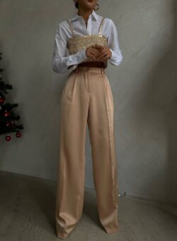 PANTALON REMI CREAM - imagine 3