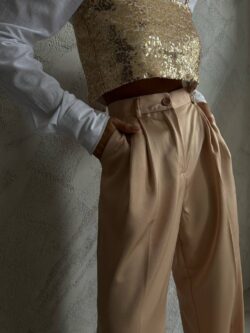 PANTALON REMI CREAM - imagine 4