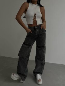 BLUZA JEN SILVER - imagine 5