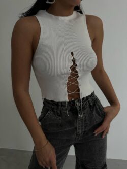 BLUZA JEN SILVER - imagine 3