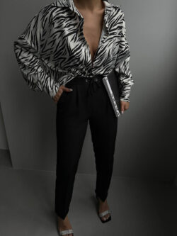 PANTALONI ZUMA BLACK - imagine 3
