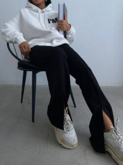 PANTALONI HELGA BLACK - imagine 3