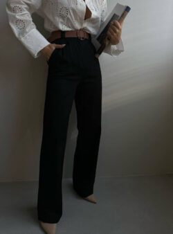 PANTALONI AMIRA BLACK - imagine 2