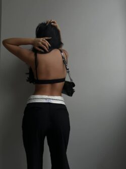 PANTALONI ANNISA BLACK - imagine 2
