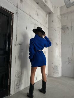 PULOVER RICE BLUE - imagine 3