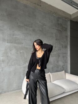 BLUZA YAS BLACK - imagine 3