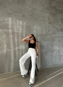 PANTALONI BLAZE WHITE - imagine 2